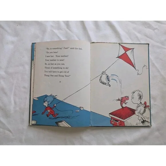 The Cat in the Hat by Dr. Seuss - FIRST EDITION THIRD PRINTING 1957 1st Vintage